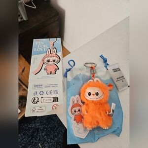 Pin For Love Labubu Keychain By Pop Mart - Letter Z